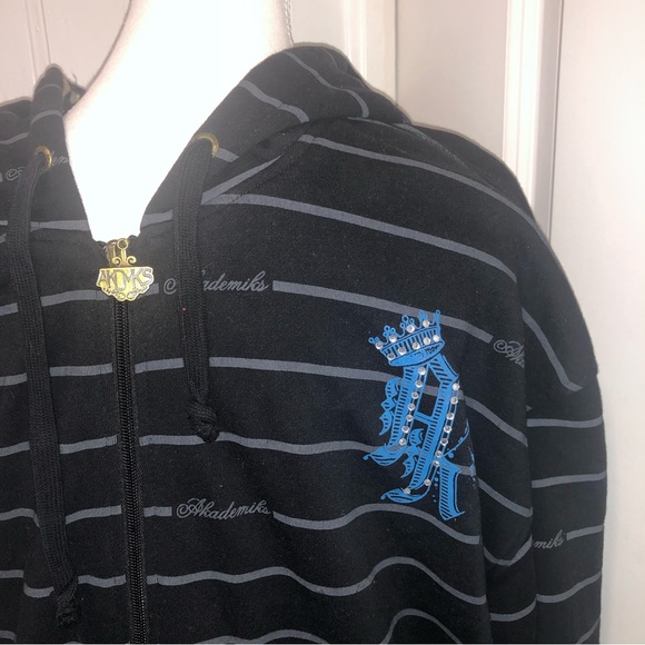 Akademiks mens full zip hoodie size 3xl - Picture 2 of 9